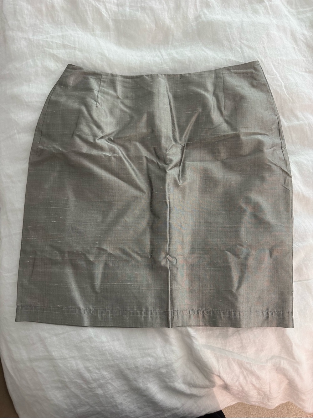 Donna Karan Vintage Gray Pencil Skirt